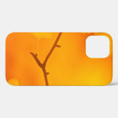 テクスチャ背景のイチョウ Case-Mate iPhoneケース (裏面 (横))