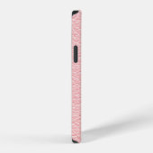テクスチャ背景のバラ革 iPhoneケース (右側面)