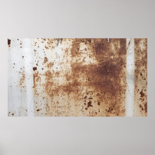 テクスチャ背景の金属シート ポスター (正面)