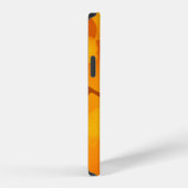 テクスチャ背景イチョウ iPhoneケース (右側面)