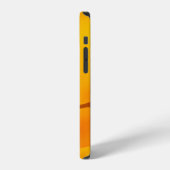 テクスチャ背景イチョウ iPhoneケース (左側面)