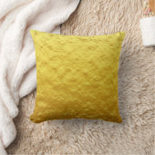 テクスチャ背景金ゴールドテンプレート クッション (ブランケット)