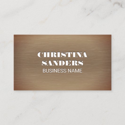 テクスチャ背景 |シンプル 名刺 (正面)