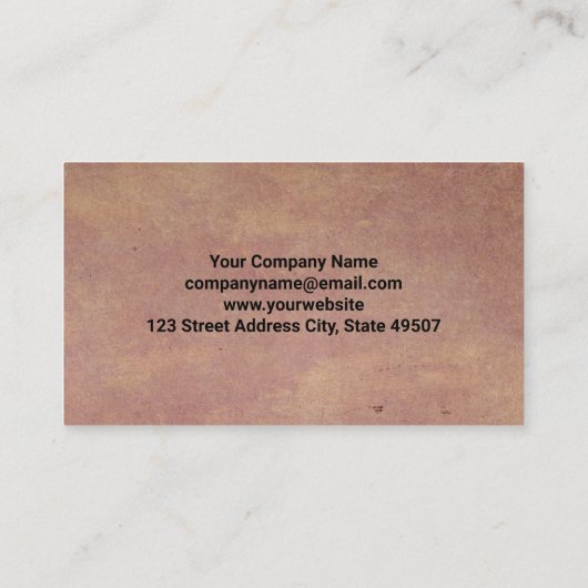 テクスチャ背景 名刺 (裏面)