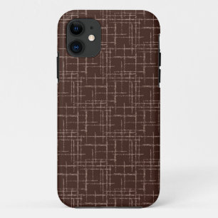 テクスチャ茶色 iPhone 11 ケース