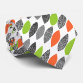 テクスチャ葉付きテクスチャ02対角 ネクタイ (ロール)