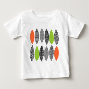 テクスチャ葉付きテクスチャ02 ベビーTシャツ