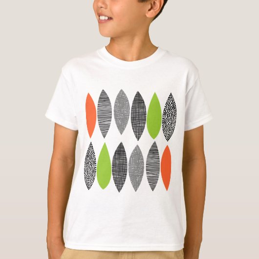 テクスチャ葉付きテクスチャ02 Tシャツ (正面)