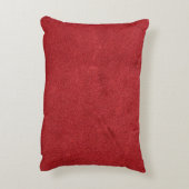 テクスチャ赤のビロードの背景 アクセントクッション (裏面(縦))