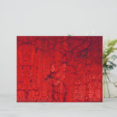 テクスチャ赤素朴ヴィンテージアンティークグランジ (スタンド正面)