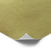 テクスチャ金ゴールドの背景 ポスター (角)