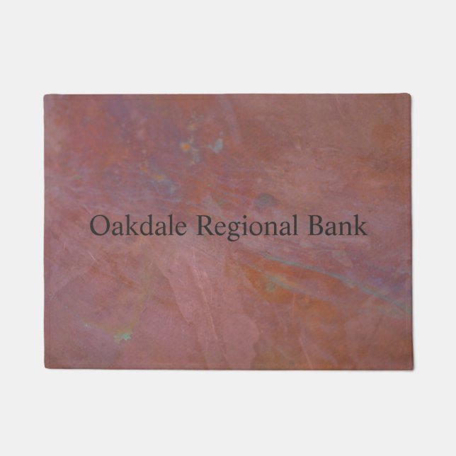 テクスチャ銅 ドアマット (正面)