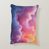 テクスチャ雲パターン アクセントクッション (裏面(縦))