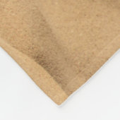 テクスチャ黄砂砂背景。 フリースブランケット (角)