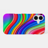 テクスチャ1 iPhone 16ケース (裏面横)