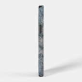 テクスチャ グランジ 破損 ひび割れ iPhoneケース (右側面)