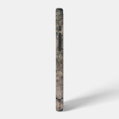 テクスチャ グランジ 破損 ひび割れ iPhoneケース (左側面)