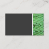 テクスチャ – シダ 名刺 (裏面)