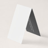 テクスチャ（ベージュ） 名刺 (裏面)