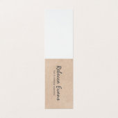 テクスチャ（ベージュ） 名刺 (外部フラット)