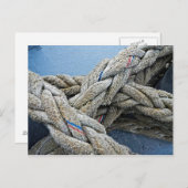 テクスチャ：ロープIII ポストカード (正面/裏面)