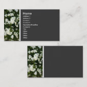 テクスチャ(小さな花) 名刺 (正面/裏面)