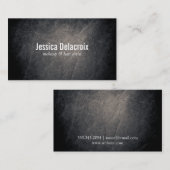 テクスチャ |濃い 名刺 (正面/裏面)