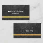 テクスチャ/石板 名刺 (正面/裏面)