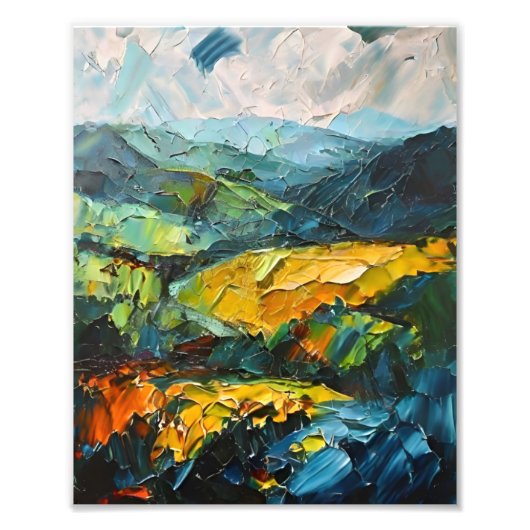 テクスチャDreamscape フォトプリント (正面)