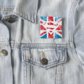 テクスチャSシールドオーバーフラグ 缶バッジ (インサイチュ)