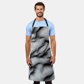 テクスチュラ エプロン (着用した状態)