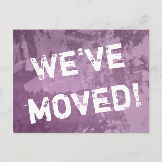 テクスチ動揺してャの外観ポストカードの移動 案内ポストカード (正面)