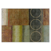 テクスチ数々のュされた抽象芸術の絵画by Vision Studio カッティングボード (正面)