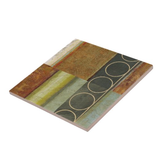 テクスチ数々のュされた抽象芸術の絵画by Vision Studio タイル (側面)