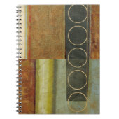 テクスチ数々のュされた抽象芸術の絵画by Vision Studio ノートブック (正面)