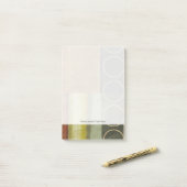 テクスチ数々のュされた抽象芸術の絵画by Vision Studio ポストイット (デスク上)