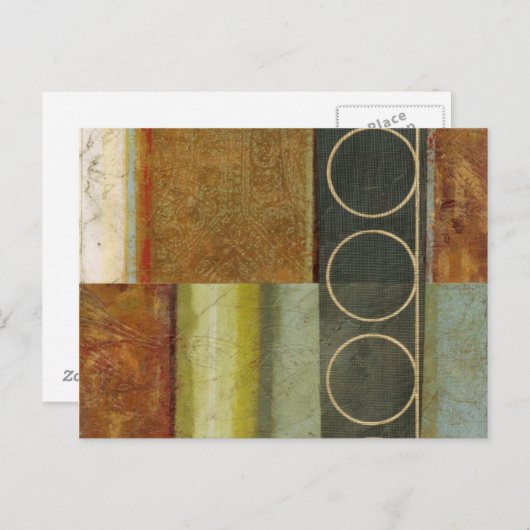 テクスチ数々のュされた抽象芸術の絵画by Vision Studio ポストカード (正面/裏面)