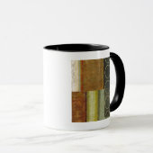 テクスチ数々のュされた抽象芸術の絵画by Vision Studio マグカップ (正面右)