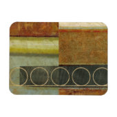 テクスチ数々のュされた抽象芸術の絵画by Vision Studio マグネット (横)