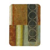 テクスチ数々のュされた抽象芸術の絵画by Vision Studio マグネット (縦)