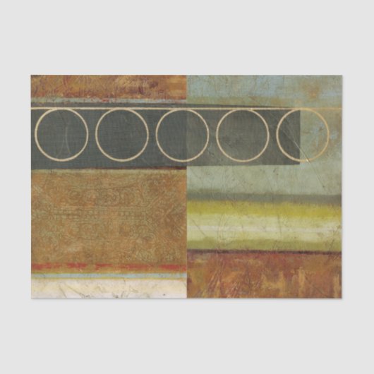 テクスチ数々のュされた抽象芸術の絵画by Vision Studio 薄葉紙 (正面)