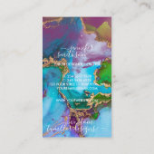 テクスチ気にャ付きTumblerロゴ 名刺 (裏面)