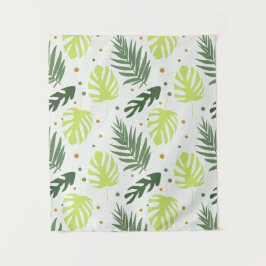 テクスチ葉ャにトロピカル水玉模様とトロピカル粒子。 タペストリー