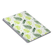 テクスチ葉ャにトロピカル水玉模様とトロピカル粒子。 ノートブック (右側)