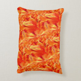 テクスチ風変わりャ非常にサテン色のトーンは、多くの赤みを帯びた黄金 アクセントクッション