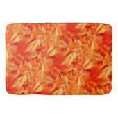 テクスチ風変わりャ非常にサテン色のトーンは、多くの赤みを帯びた黄金 バスマット (正面)