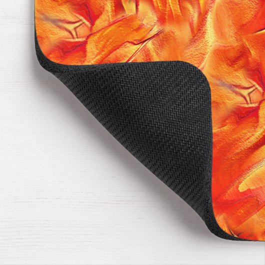 テクスチ風変わりャ非常にサテン色のトーンは、多くの赤みを帯びた黄金 マウスパッド (コーナー)