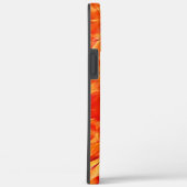 テクスチ風変わりャ非常にサテン色のトーンは、多くの赤みを帯びた黄金 Case-Mate iPhoneケース (裏面 / 右)