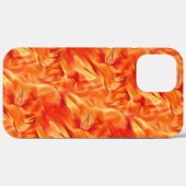 テクスチ風変わりャ非常にサテン色のトーンは、多くの赤みを帯びた黄金 Case-Mate iPhoneケース (裏面 (横))