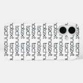 テクストテクスト ロゴ Case-Mate iPhoneケース (裏面 (横))